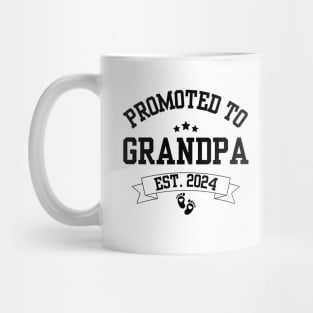 Pregnancy Announcement Gifts for Grandparents, Promoted to Grandma & Grandpa Mug